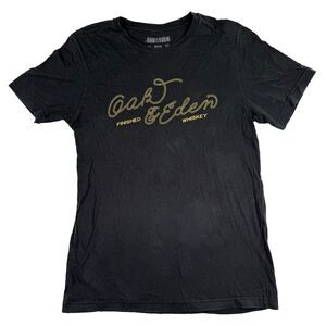 Oak & Eden Finished Whiskey Women's T-shirt Black Size‎ Medium